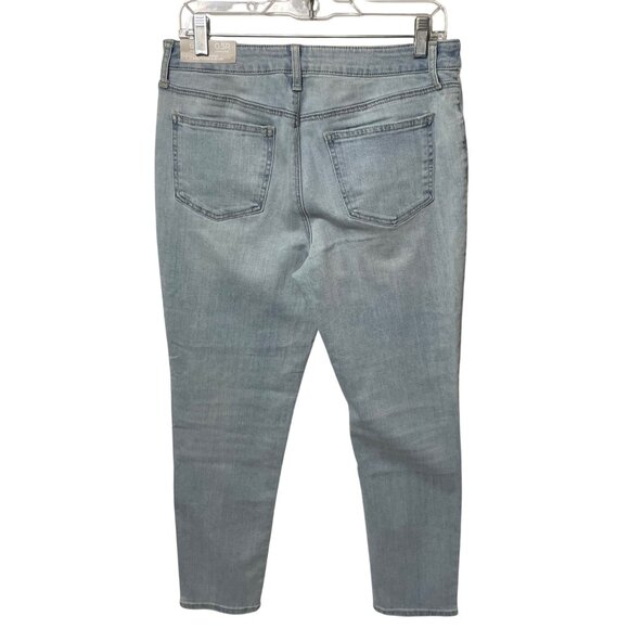 Chico's So Slimming Girlfriend Jeans Slim Ankle Leg Size 0.5 US 6 Indigo Wash - Picture 3 of 8